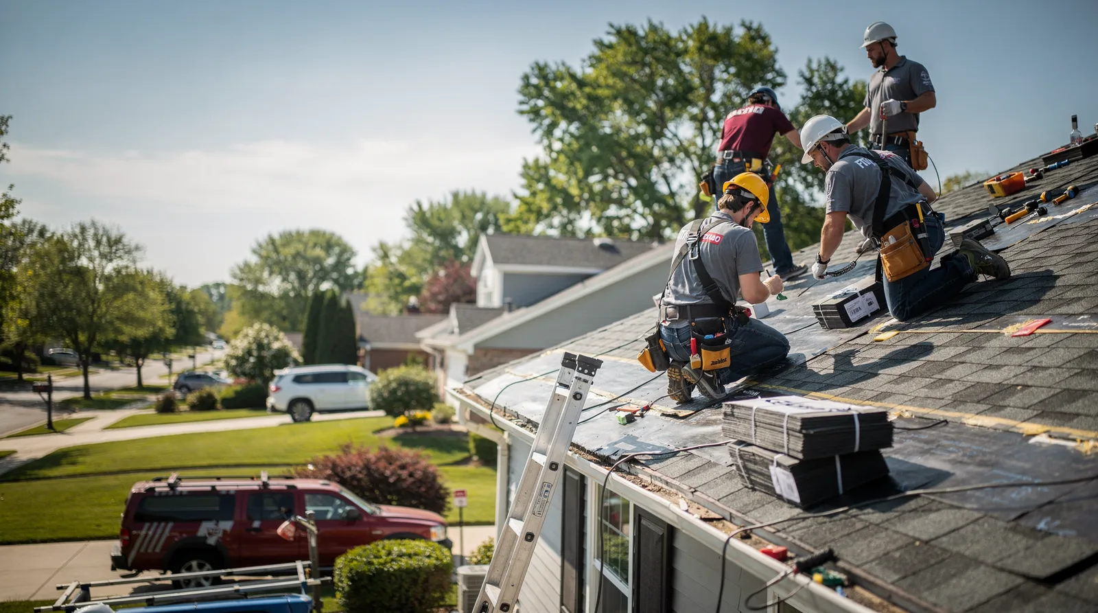 Roof Repair in Pocahontas, IL around you